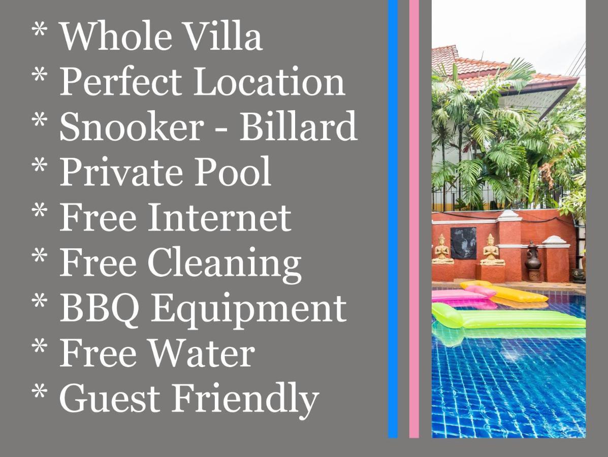 Madee Villa - Pattaya Holiday House Walking Street 6 Bedrooms Luaran gambar